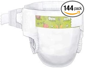 COVIDIEN Curity Diapers, 144 Count, Unisex