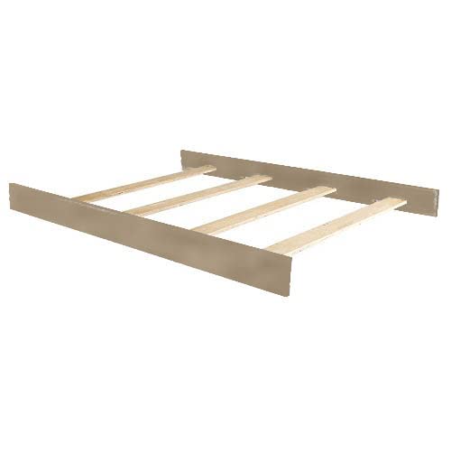 Full-Size Conversion Kit Bed Rails for Oxford, Soho, Ozlo & Avalon Baby Convertible Cribs - Solid Wood - Toddler and Adult Rail for Full-Size Bed - Nursery and Baby Furniture (Moon Dust, Hook-On Kit)