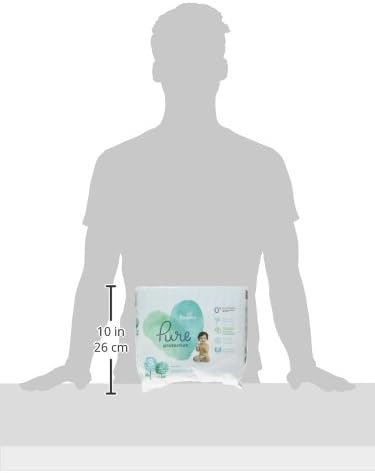 Diapers Size 3, 27 Count - Pampers Pure Protection Disposable Baby Diapers, Hypoallergenic and Unscented Protection, Mega Pack (Old Version)
