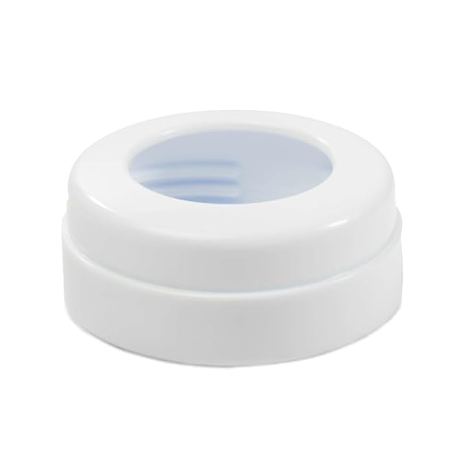 Replacement Screw Rings, Caps Compatible with Philips Avent Anti-Colic Bottles 4oz /9oz /11oz; Not for Natural Bottles ; Not Original Avent Replacement Parts (2 Pack)