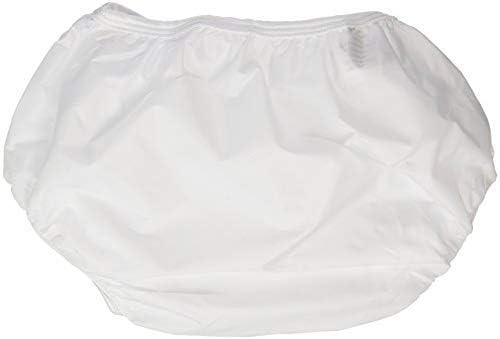 Reusable Waterproof 100% Nylon Taffeta Diaper Pants for Potty Training & Swimming, Leak-Proof & Rip-Proof, Medium (Fits 20 - 25 lbs), 2 Counts