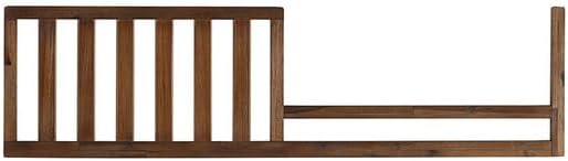 CC KITS Toddler Bed Safety Guard Rail for Ellen Degeneres Convertible Cribs by Bivona - Solid Wood Rail for Convertible Crib to Toddler Beds - Safety Guard Rail for Children (Greystone - Brown)
