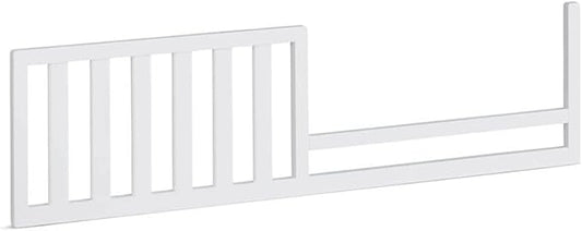 Toddler Bed Safety Guard Rail for Namesake's Monogram, Formerly Franklin & Ben Convertible Cribs - Solid Wood for Convertible Crib to Toddler Bed Conversion - Safety Guard Rail (Beckett, Warm White)