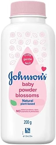 John&Son Baby Blossoms Baby Powder, 200g, 8 Pack