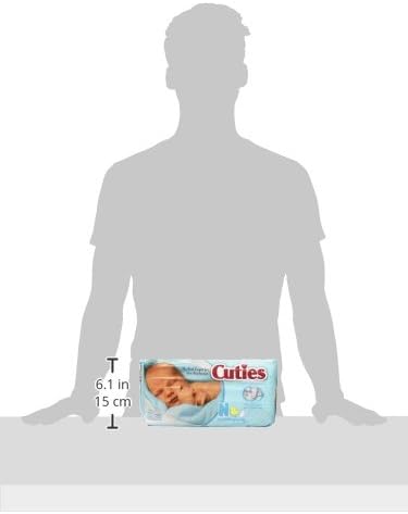 Cuties Baby Diapers, Newborn, 42-Count