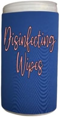 Rose Gold Script Decorative Cleaning Wipe Covers (Royal Blue, Large)