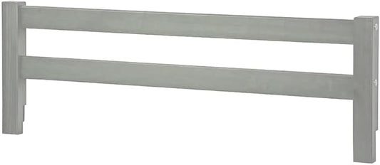 CC KITS Safety Guard Rail for Baby, Kids, and Children - Solid Wood Safety Bed Rail for Toddlers - Easy Installation - Premium Protection for Bunk, Twin, Full, Queen and King Size Beds - (Ash Grey)