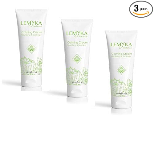 LEMYKA Eczema Flare Defense Natural Calming Cream - 3 Pack Bundle, for Infants, babies, kids, and adults with Eczema (Atopic Dermatitis), Dry Itchy Patches, Skin Rashes, Steroid Free