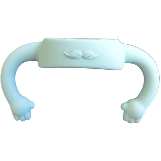 Silicone Baby Bottle Handles Compatible with Dr. Brown's Feeding Bottles, Easy Grip Removable Handles, 5 Pack