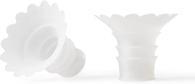 Willow Breast Pump Sizing Insert - 21mm - Flange Inserts, Improves Fit and Comfort for Breast Pumping Moms, Fits in 24mm Willow Breast Pump Flange - 2ct