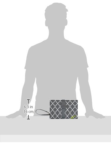 JJ Cole Diaper Changing Clutch, Stone Arbor