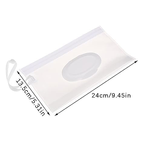 4 Pcs Baby Wipe Case Travel Holder Keeps Wipes Moist Set of Wet Wipes Holders Cases Portable Travel On The Go Refillable Dispenser Container Diaper Wipe Holders Wipes Holders
