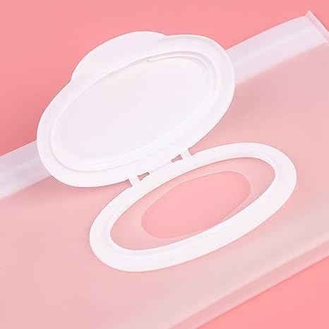 White Wipe Case Travel Holder Keeps Wipes Moist Set of Wet Wipes Holders Cases Portable Travel On The Go Refillable Dispenser Container Diaper Wipe Holders, Wipe Holders