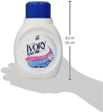 Ivory Snow Liquid Laundry Detergent, 25 Ounces, 16 Loads