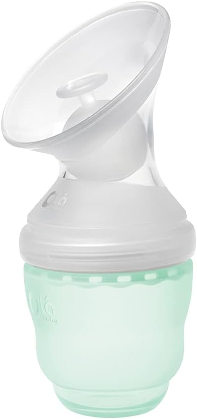 Olababy Breast Milk Collection Attachment for GentleBottle with Stopper (Manual Breast Pump)
