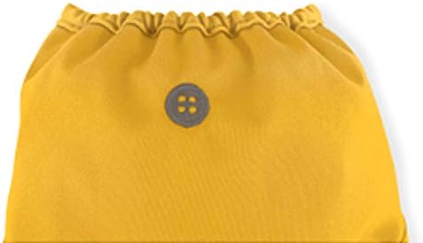 Buttons Cloth Diaper Cover – Snap Super One Size (12-40lbs) (Sunshine)
