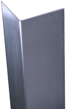 RiversEdge Products Stainless Steel Corner Guard, 1.5" X 1.5" X 36"