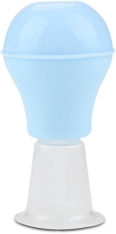 Blue Nipple Corrector,Women Silicone Nipple Enlargement Suction Enlarger Sucker Corrector for Breastfeeding Inverted Flat Nipples Aspirator Puller Health Care Breast Shells and Nipple Therapy