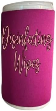 Rose Gold Script Decorative Cleaning Wipe Covers (Fuchsia, Large)