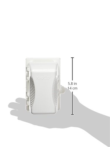 KidCo Outlet Plug Cover S211, White, Baby Safety Electrical Outlet Cover Box Childproof Large Plug Cover for Babyproofing Outlets Easy to Install & Use