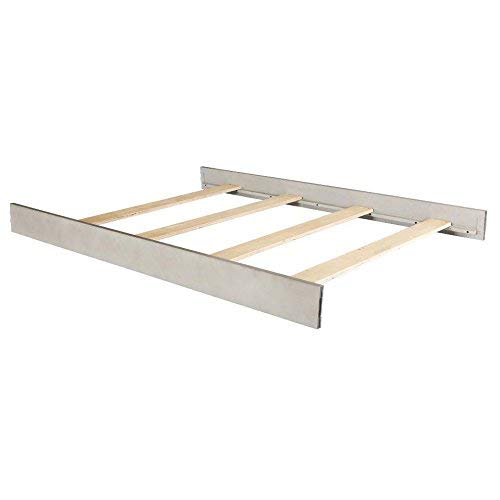 Full-Size Conversion Kit Bed Rails for Baby Appleseed and Eco-Chic Convertible Cribs - Solid Wood Rail - Toddler & Adult Bed Rail for Full-Size Beds - Nursery & Baby Furniture (Rainwash, Hook-On Kit)