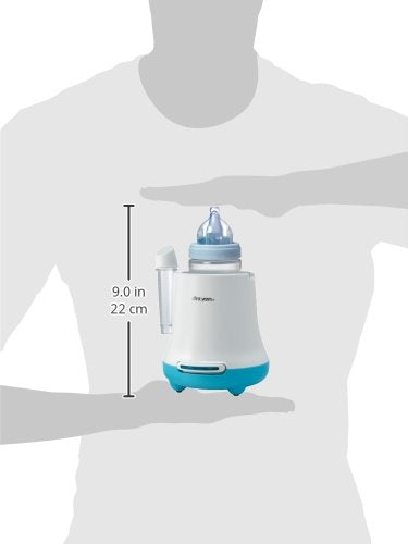 The First Years Baby Bottle Warmer and Sterilizer - Pacifier and Bottle Nipple Sanitizer - Feeding Baby Essentials for Formula or Breast Milk - Holds Multiple Sizes,(Pack of 3)