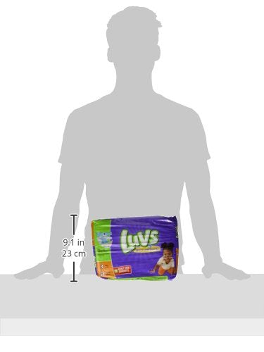 Luvs with Ultra Leakguards, Size 3 Diapers, 34 Count (Pack of 1)