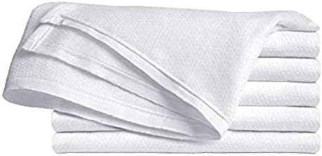 Premium 100% Cotton Cloth Diapers for Baby, 6 Pack Reusable, Machine Wash, Multipurpose Flat Fold Unisex Cloth Diaper