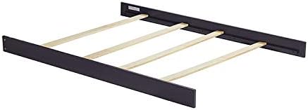 CC KITS Full-Size Conversion Kit Bed Rails Compatible with Simmons Kids Convertible Cribs by Delta Children - Solid Wood Rail - Toddler and Adult Bed Rail for Full-Size (Espresso Truffle, Bolt-ON KIT)