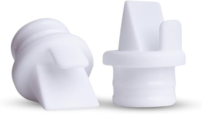 Zomee Replacement Duckbill Valve Set Compatible with Zomee Z1 Z2 Double Electric Breast Pump Keeps Hands Free Wearable Breast Pump Efficient for Portable Breastfeeding