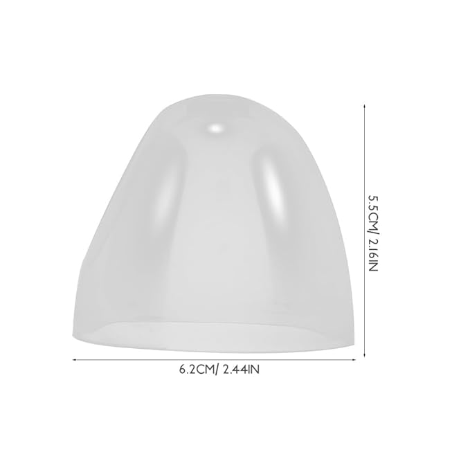 Totority Universal Wide Neck Baby Bottle Caps Replacement Parts 4-Pack Plastic Lids for Secure Fit and Easy Open Compatible with Oversized Feeding Bottles