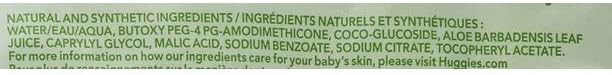 HUGGIES Natural Care Fragrance-Free Wipes 184 ea (Pack of 12)