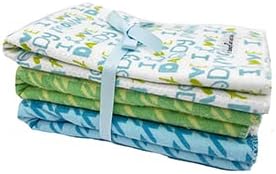 Infant Burping Cloth, Burp Cloths for Baby Boy or Girl, Soft and Absorbent - Cotton Reusable Spit Up Rags, XLarge, 1 Count (Dinosaur Construction)