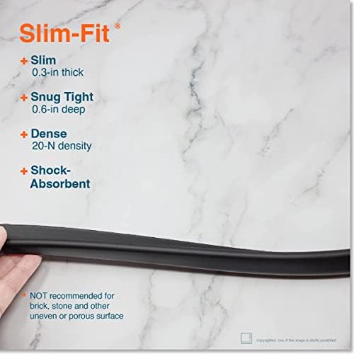 Slim-Fit 27ft Edge 8 Corners - Bundle & Save - RovingCove Slimfit Edge Corner Guards, Onyx Black