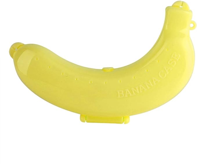 Hztyyier Portable Banana Holder, Compact Fruit Storage Case, Leak-Proof Design for Travel and Outdoor Activities