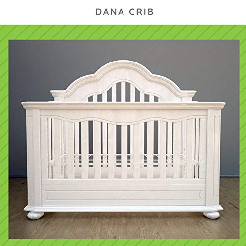 Full-Size Conversion Kit Bed Rails for Baby's Dream & Cocoon Convertible Cribs - Solid Wood Rail - Toddler and Adult Bed Rail for Full-Size Beds - Essential Nursery & Baby Furniture (Snowdrift)