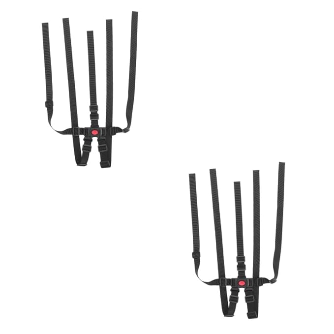 2 pcs Universal Straps Replacement Point Belt Holder Adjustable Safety Security Belts Stroller Pram Buggy Pushchair