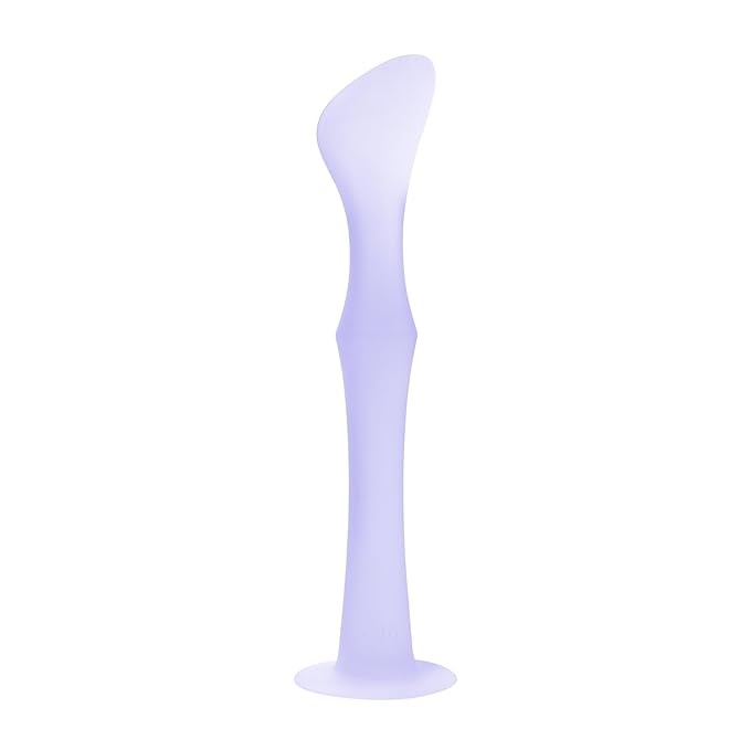 Olababy Diaper Rash Cream Applicator with Suction Base | Soft Silicone Lotion Brush | Bum Healing Ointment Spatula for Newborn Babies (Lilac)