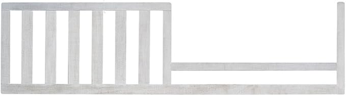 CC KITS Toddler Bed Safety Guard Rail for Ellen Degeneres Convertible Cribs by Bivona - Solid Wood Rail for Convertible Crib to Toddler Beds - Safety Guard Rail for Children (White)