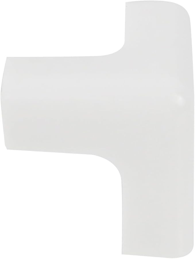 Xiaoyztan PVC 3D T Shape Corner Guards Baby Protective Funiture Edge Protectors for Table Chair Desk Cabinet 1.6-Inch 8Pcs White