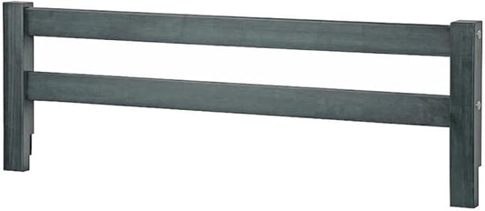 Safety Guard Rail for Baby, Kids, and Children - Solid Wood Safety Bed Rail for Toddlers - Easy Installation - Premium Protection for Bunk, Twin, Full, Queen and King Size Beds - (Graphite Grey)