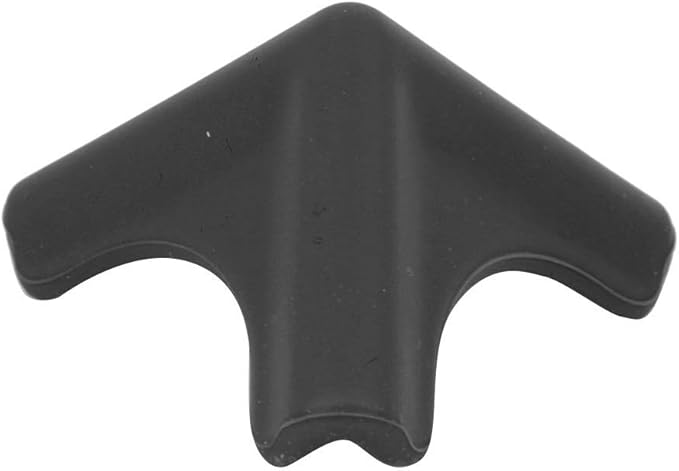 4PCS Baby Corner Protector Guards, Triangle Shape Silicone Anti Collision Corner Edge Protectors Corner Cushion for Living Room Table, Range Hood(Black)
