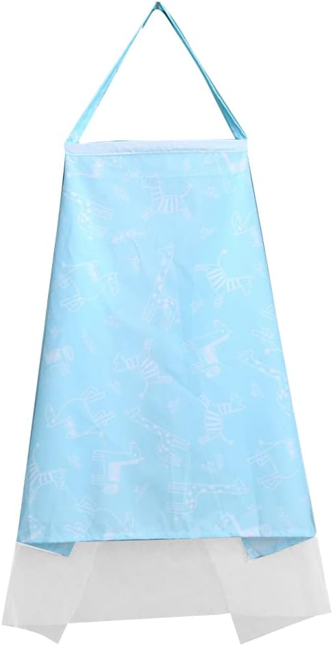 Cotton Nursing Cover - Large Breastfeeding Towel Cloth Mesh Adjustable - Soft, Breathable, Chemical-Free, 360° Coverage, Nursing Cover for Breastfeeding Baby Feeding - Zebra