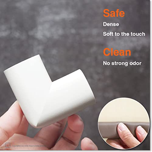 15ft Edge 12 Corners - Bundle & Save - RovingCove HeftyFit Edge Corner Guards, Oyster White