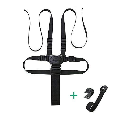 Topwon 5 Point Harness Baby Chair Stroller Safety Belt Pram Buggy Strap for Children High Chair/Pushchair/Booster Replacement…