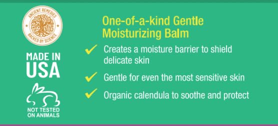 Puremedy - Diaper Balm - Baby Rash Healing Ointment, All-Natural Vegan Balm Soothes and Relieves Symptoms of Dry Itchy Flaky Red Skin - 2 oz
