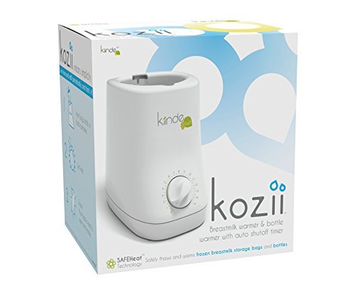 Kiinde Kozii Baby Bottle Warmer and Breast Milk Warmer for Warming Breast Milk, Infant Formula and Baby Food (Pack of 6)