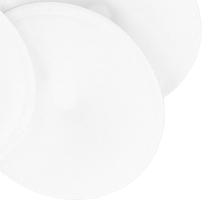 Walfront 12 Pack Washable Breast Pads Reusable Nursing Pads (Absorbent Vented Leak Proof Breastfeeding Supplies)