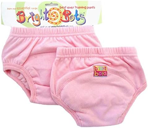 Potty Training Pants (Twin Pack, Pale Pink, Small, 12-18 Months)