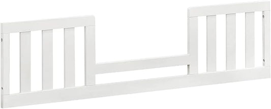 Toddler Bed Safety Guard Rail for Namesake's Monogram, Formerly Franklin & Ben Convertible Cribs - Solid Wood for Convertible Crib to Toddler Bed Conversion - Safety Guard Rail (Tillen, Warm White)